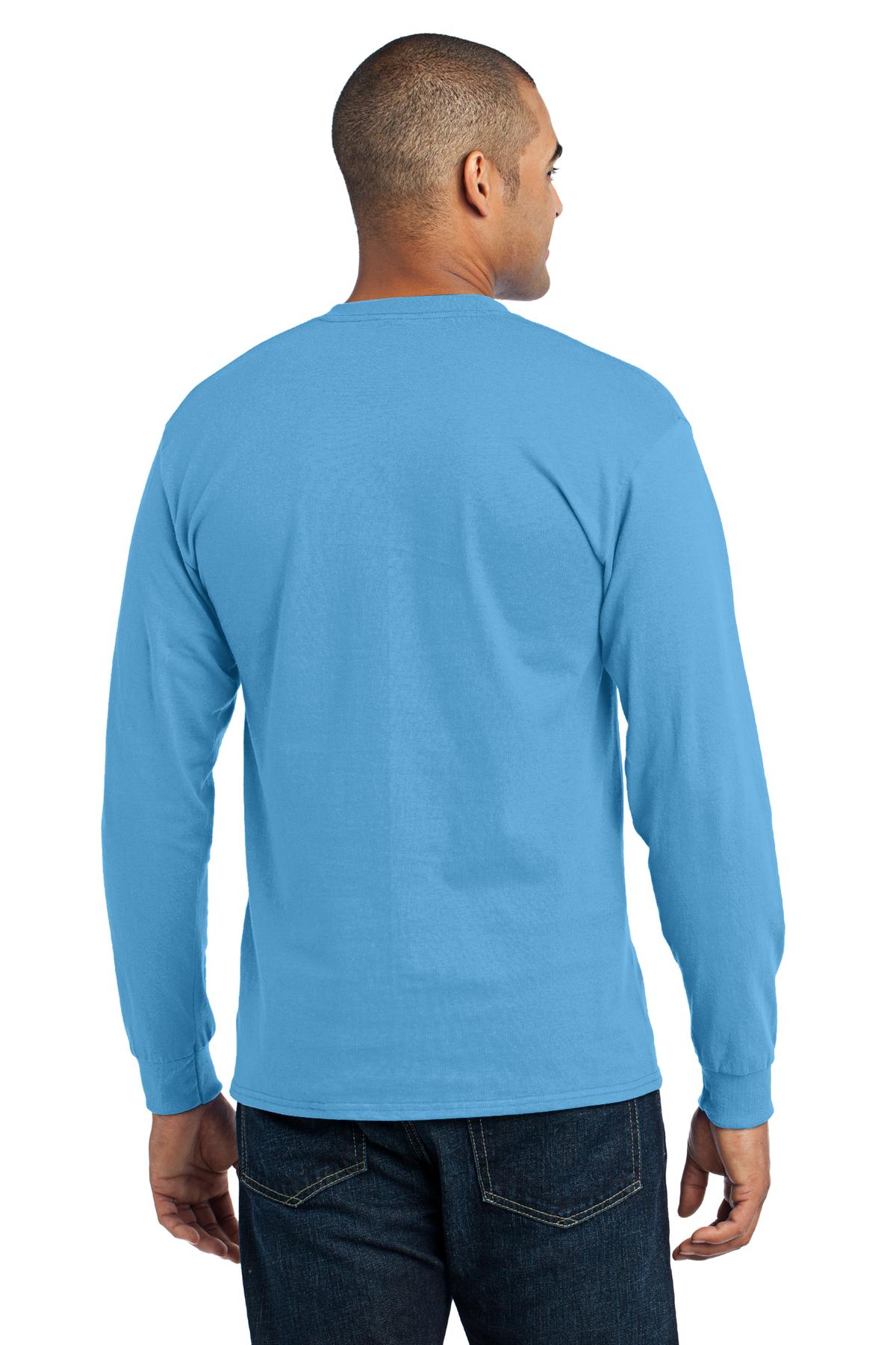 Port & Company Men's Long Sleeve Core Blend Tee Mens Apparel Shirts & Tops