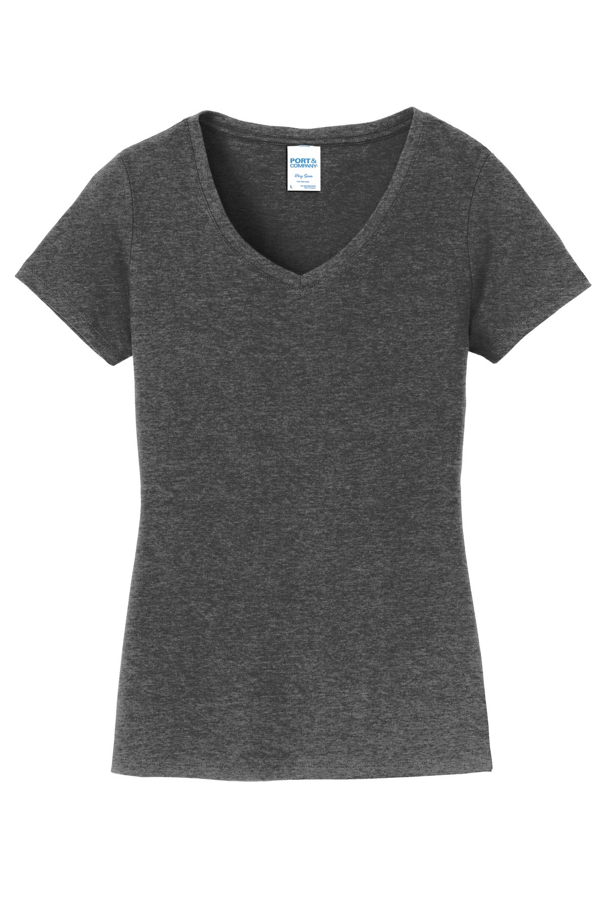 Port & Company - Women's Fan Favorite V-Neck Tee LPC450V 2 of 2 Womens Apparel Shirts & Tops
