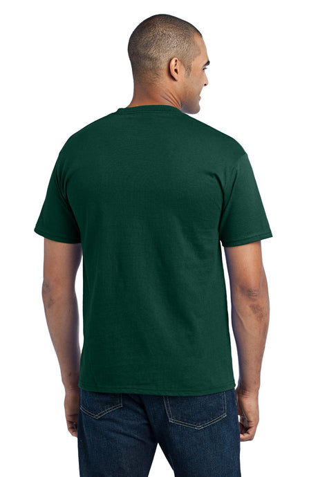 Port & Company Men's Core Blend Pocket Tee. PC55P Mens Apparel Shirts & Tops