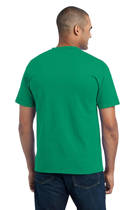 Port & Company Men's Core Blend Pocket Tee. PC55P Mens Apparel Shirts & Tops