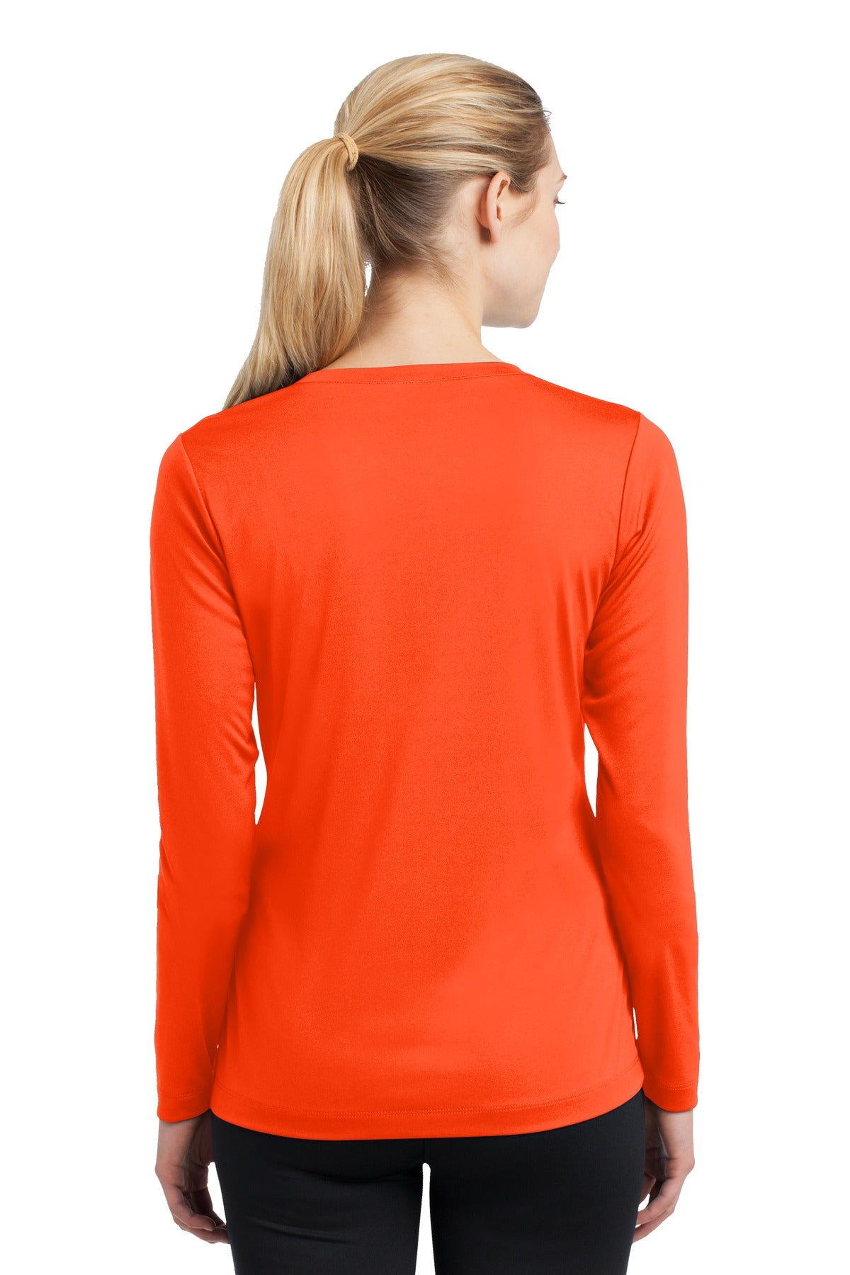 Sport-Tek Women's Long Sleeve PosiCharge Competitor V-Neck Tee LST353LS Womens Apparel Shirts & Tops