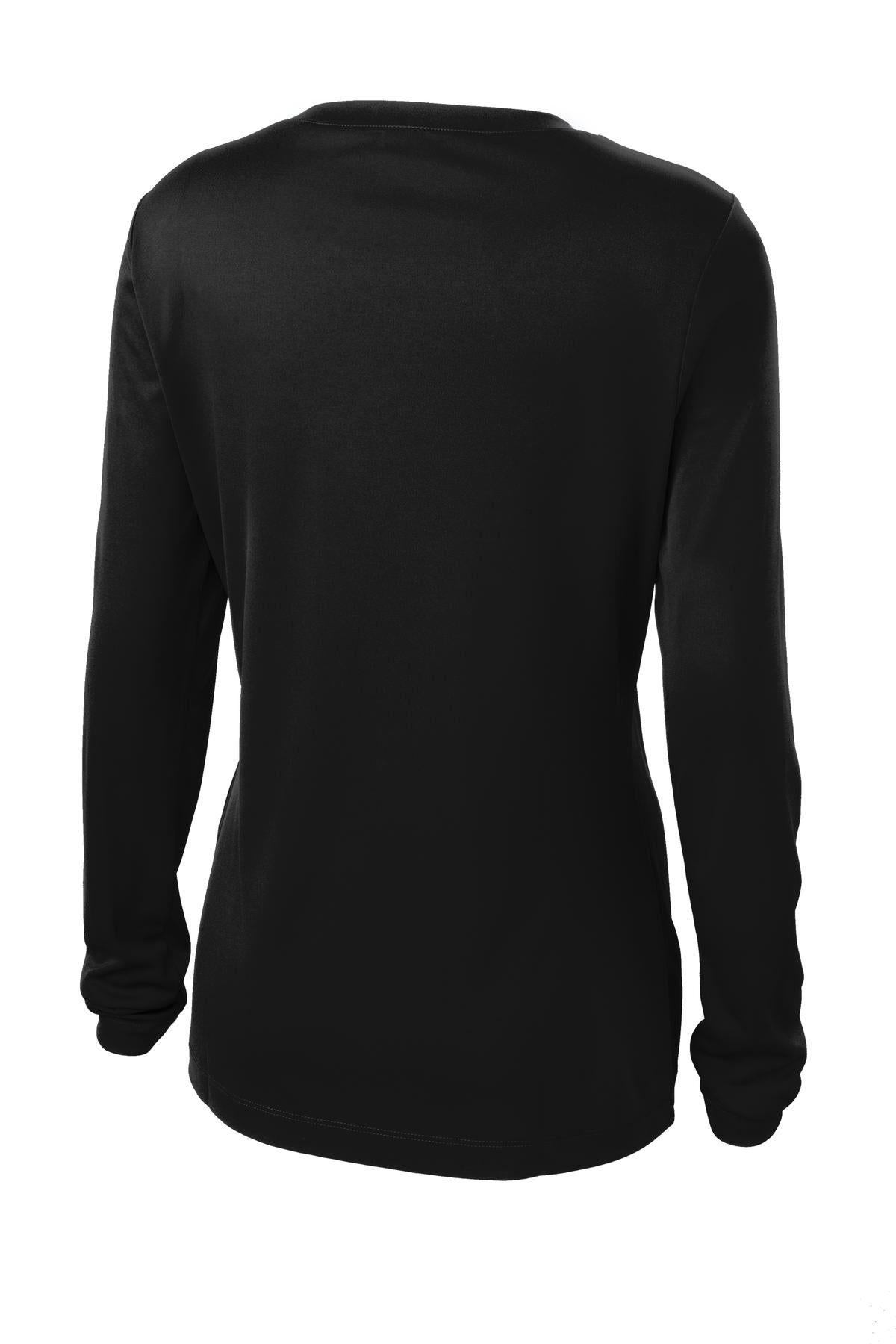 Sport-Tek Women's Long Sleeve PosiCharge Competitor V-Neck Tee LST353LS Womens Apparel Shirts & Tops