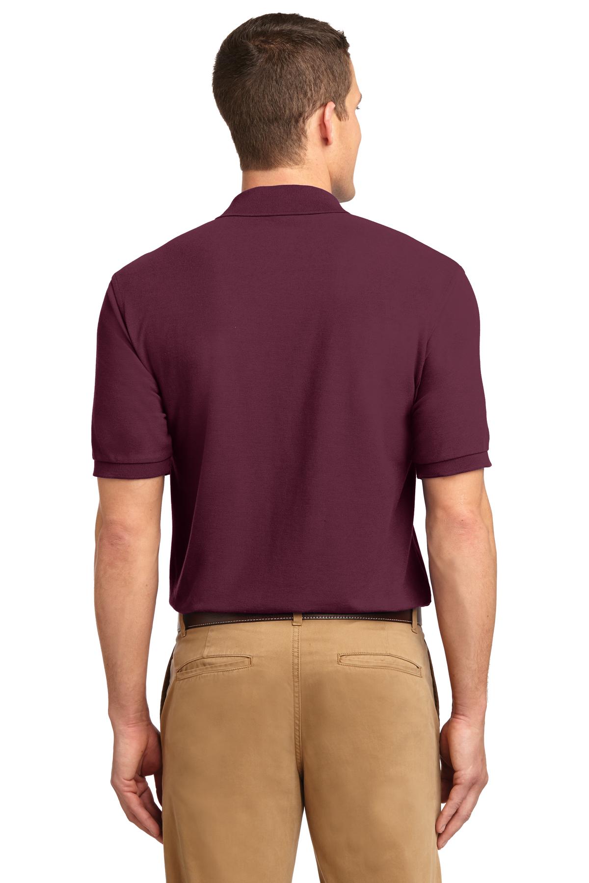Port Authority Extended Size Silk Touch Polo. K500ES Mens Apparel Shirts & Tops
