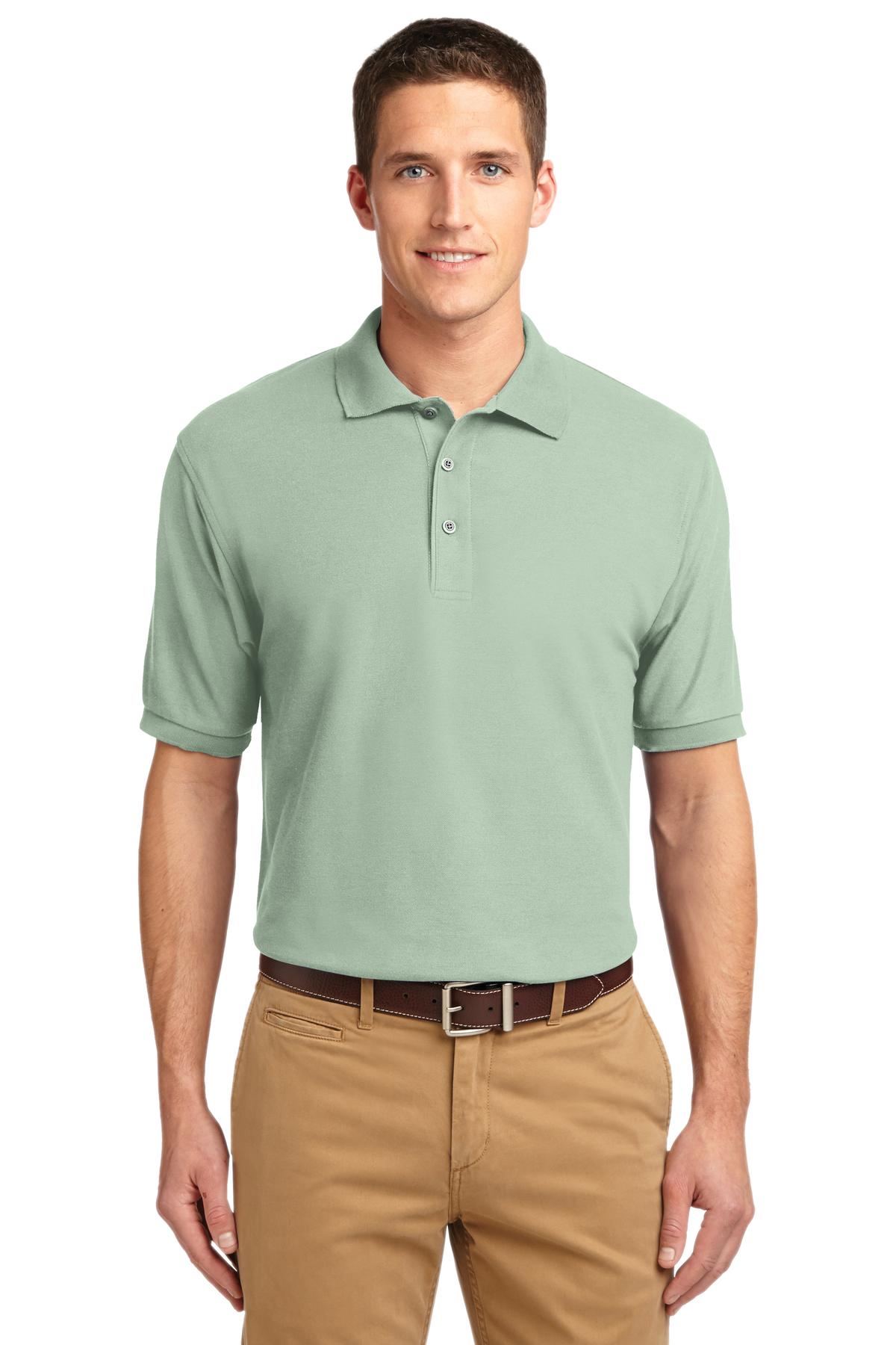 Port Authority Extended Size Silk Touch Polo. K500ES Mens Apparel Shirts & Tops