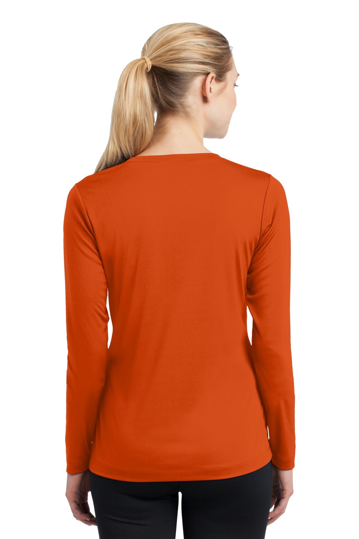 Sport-Tek Ladies Long Sleeve PosiCharge Competitor V-Neck Tee. LST353LS 1of2