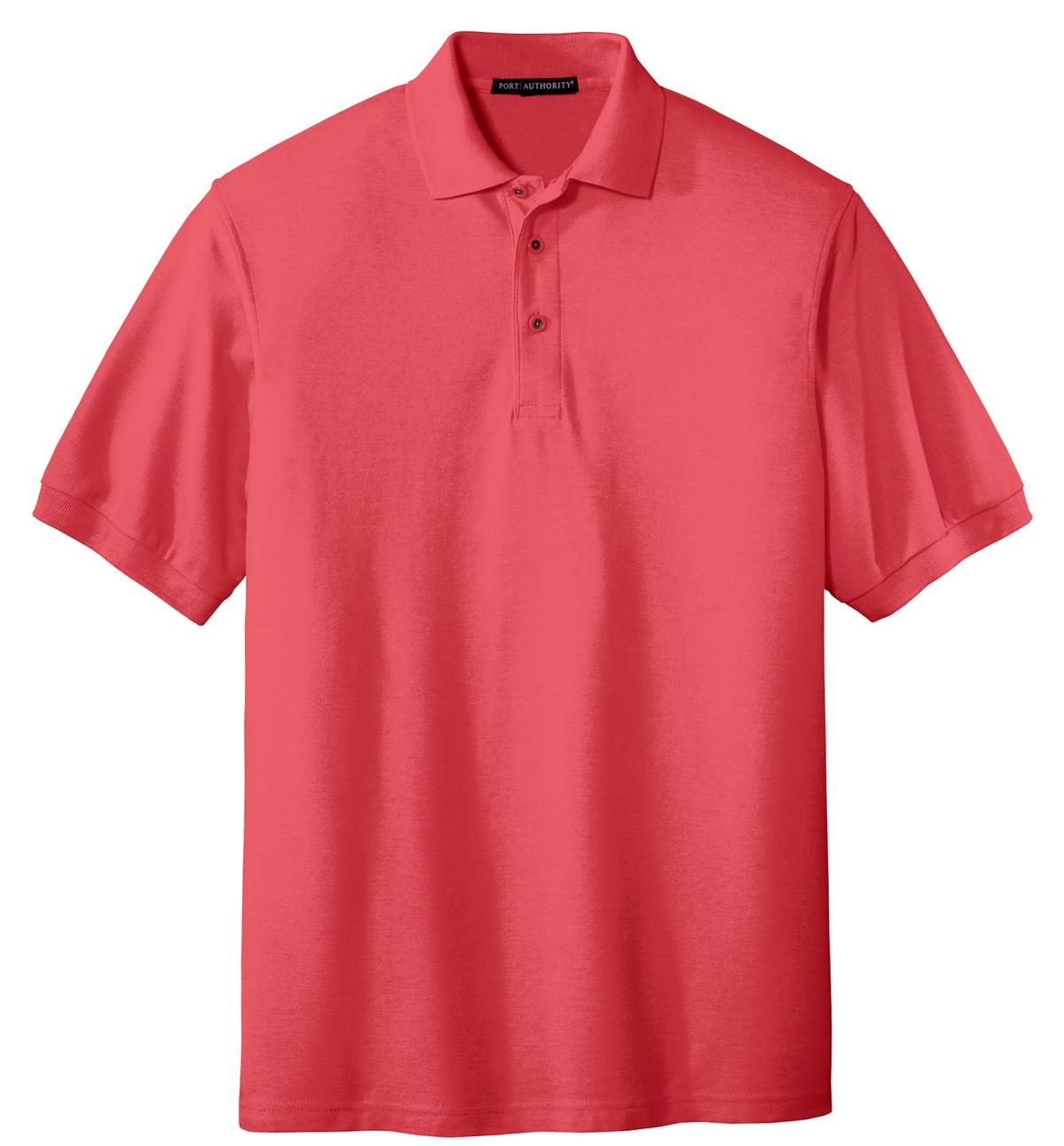 Port Authority Extended Size Silk Touch Polo. K500ES Mens Apparel Shirts & Tops