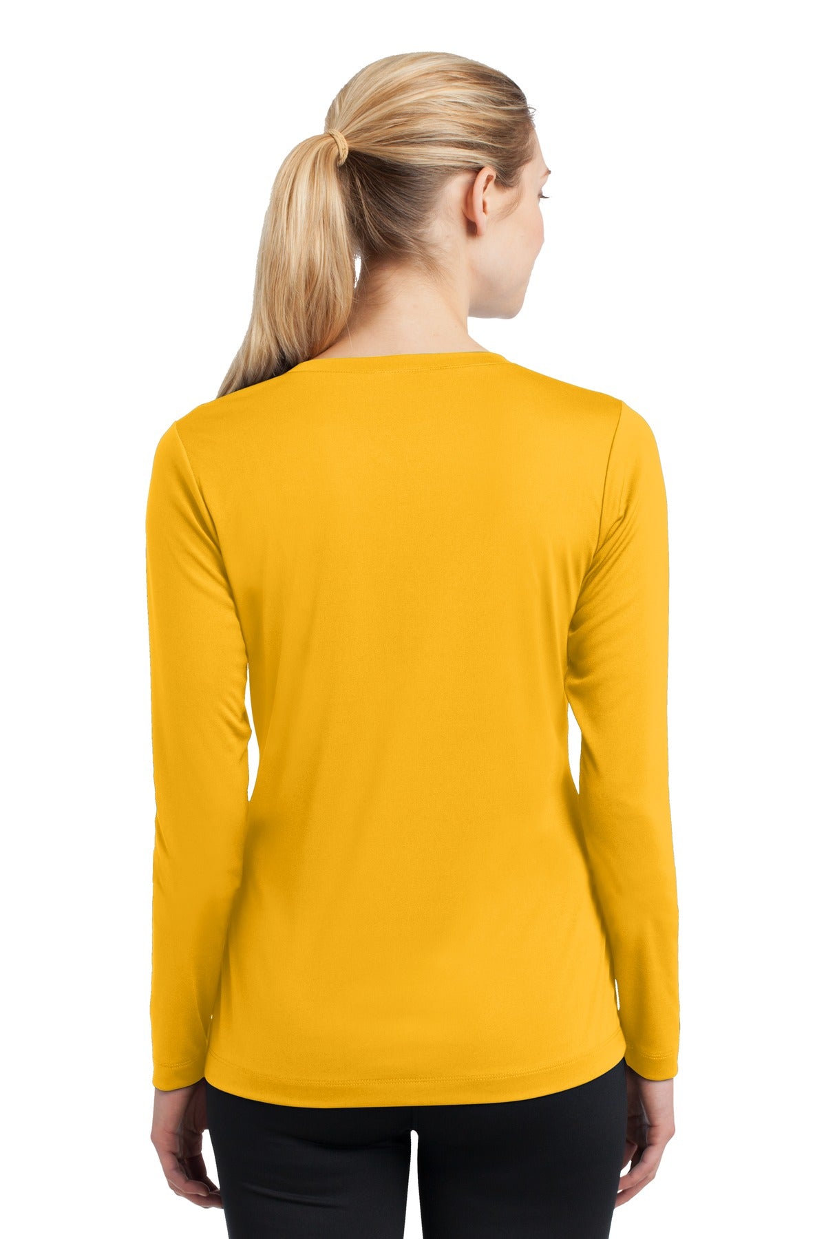 Sport-Tek Ladies Long Sleeve PosiCharge Competitor V-Neck Tee. LST353LS 1of2