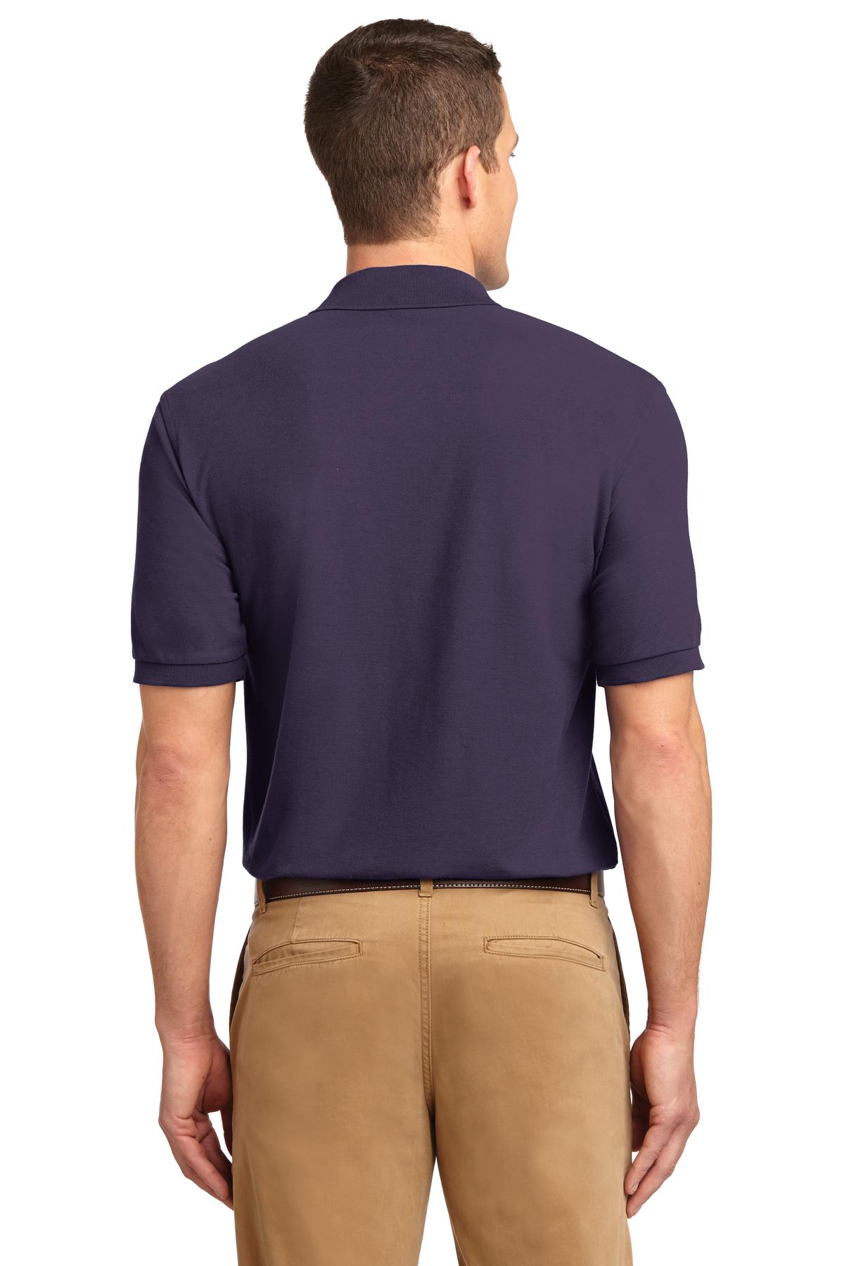 Port Authority Extended Size Silk Touch Polo. K500ES Mens Apparel Shirts & Tops