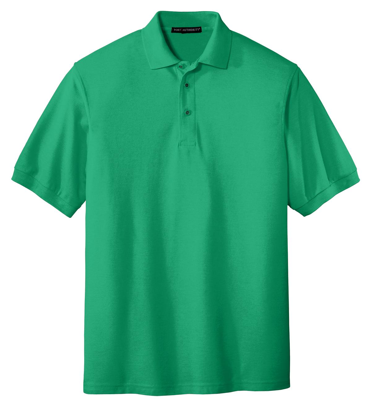 Port Authority Extended Size Silk Touch Polo. K500ES Mens Apparel Shirts & Tops
