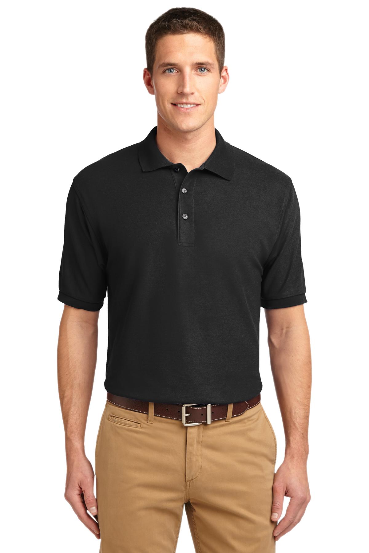 Port Authority Extended Size Silk Touch Polo. K500ES Mens Apparel Shirts & Tops