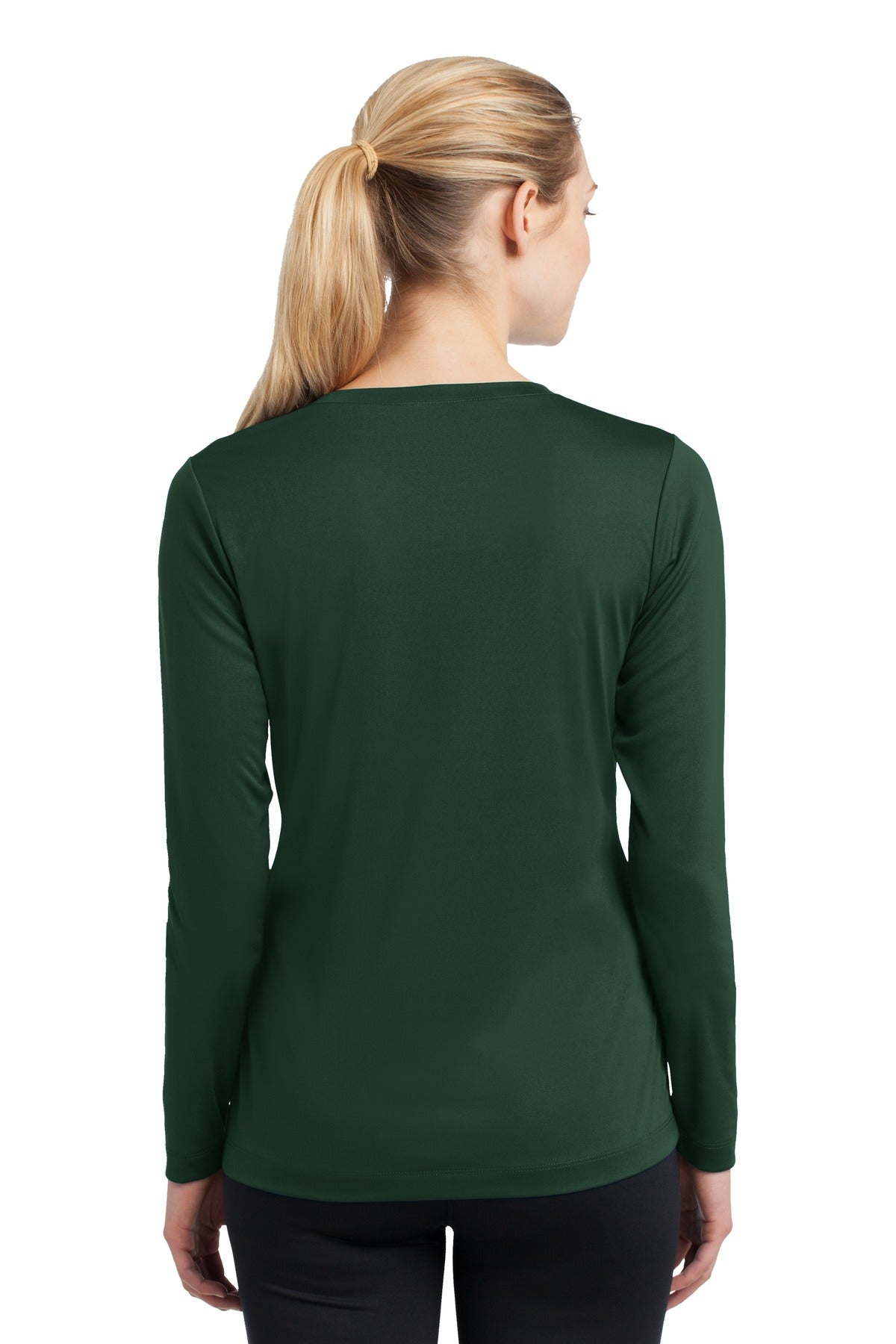 Sport-Tek Ladies Long Sleeve PosiCharge Competitor V-Neck Tee. LST353LS 1of2