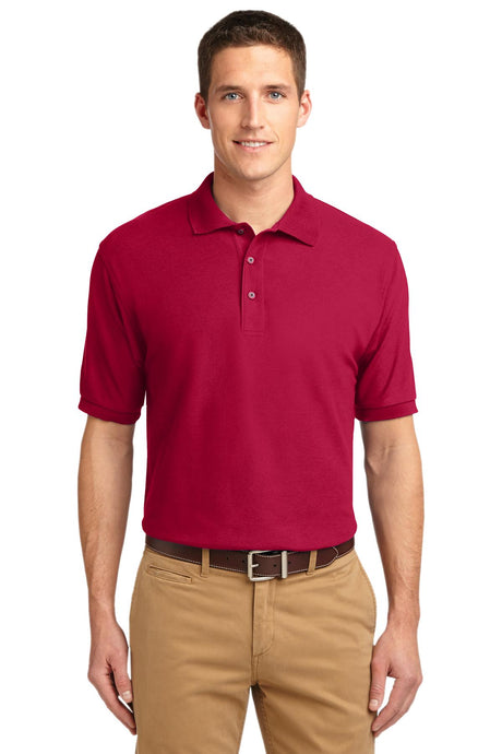 Port Authority Extended Size Silk Touch Polo. K500ES Mens Apparel Shirts & Tops