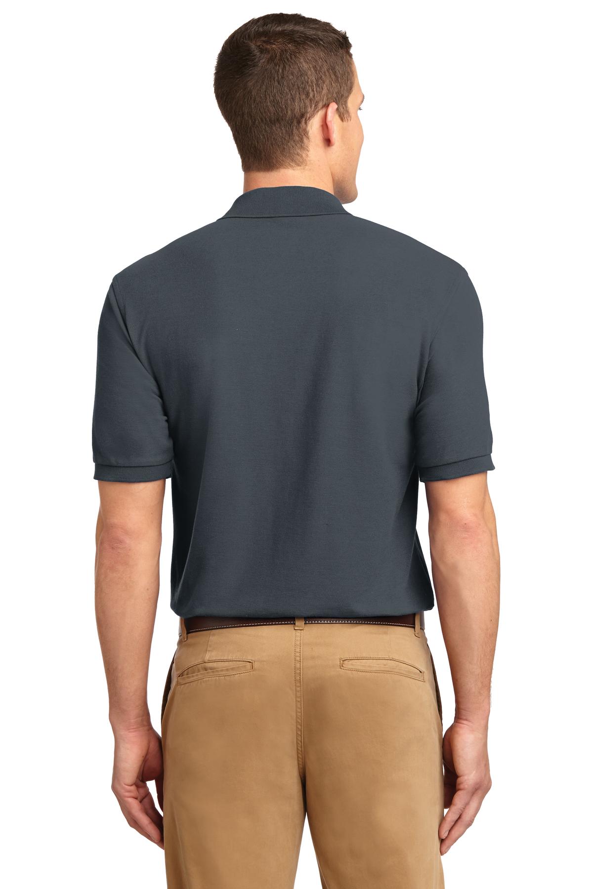 Port Authority Extended Size Silk Touch Polo. K500ES Mens Apparel Shirts & Tops