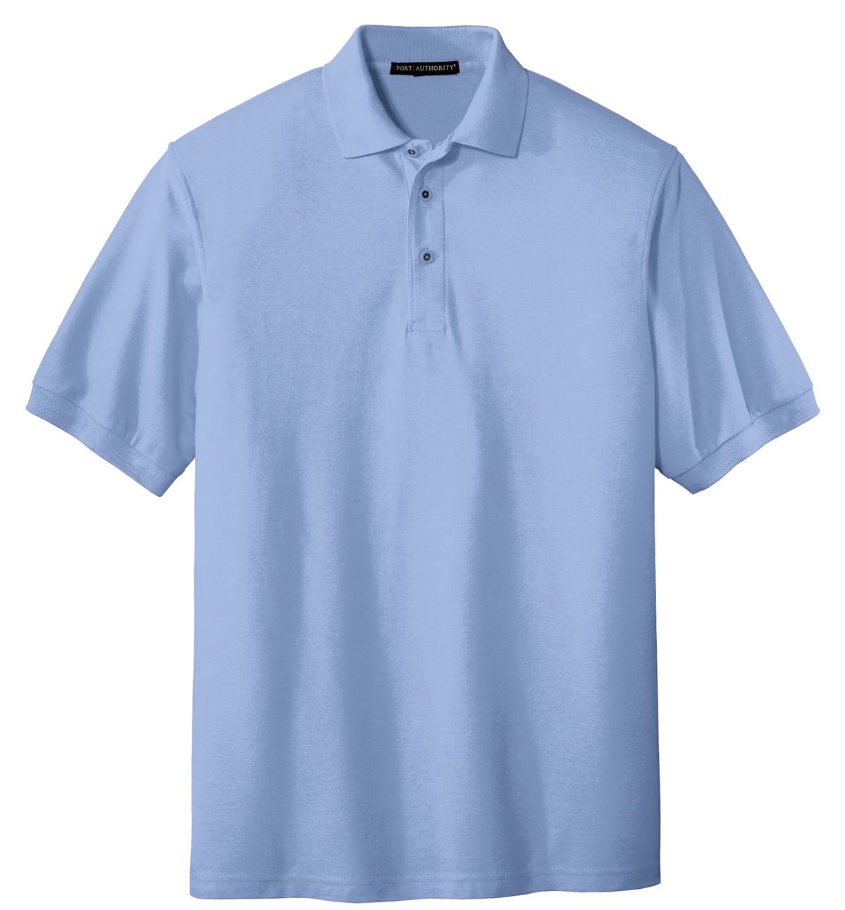 Port Authority Extended Size Silk Touch Polo. K500ES Mens Apparel Shirts & Tops