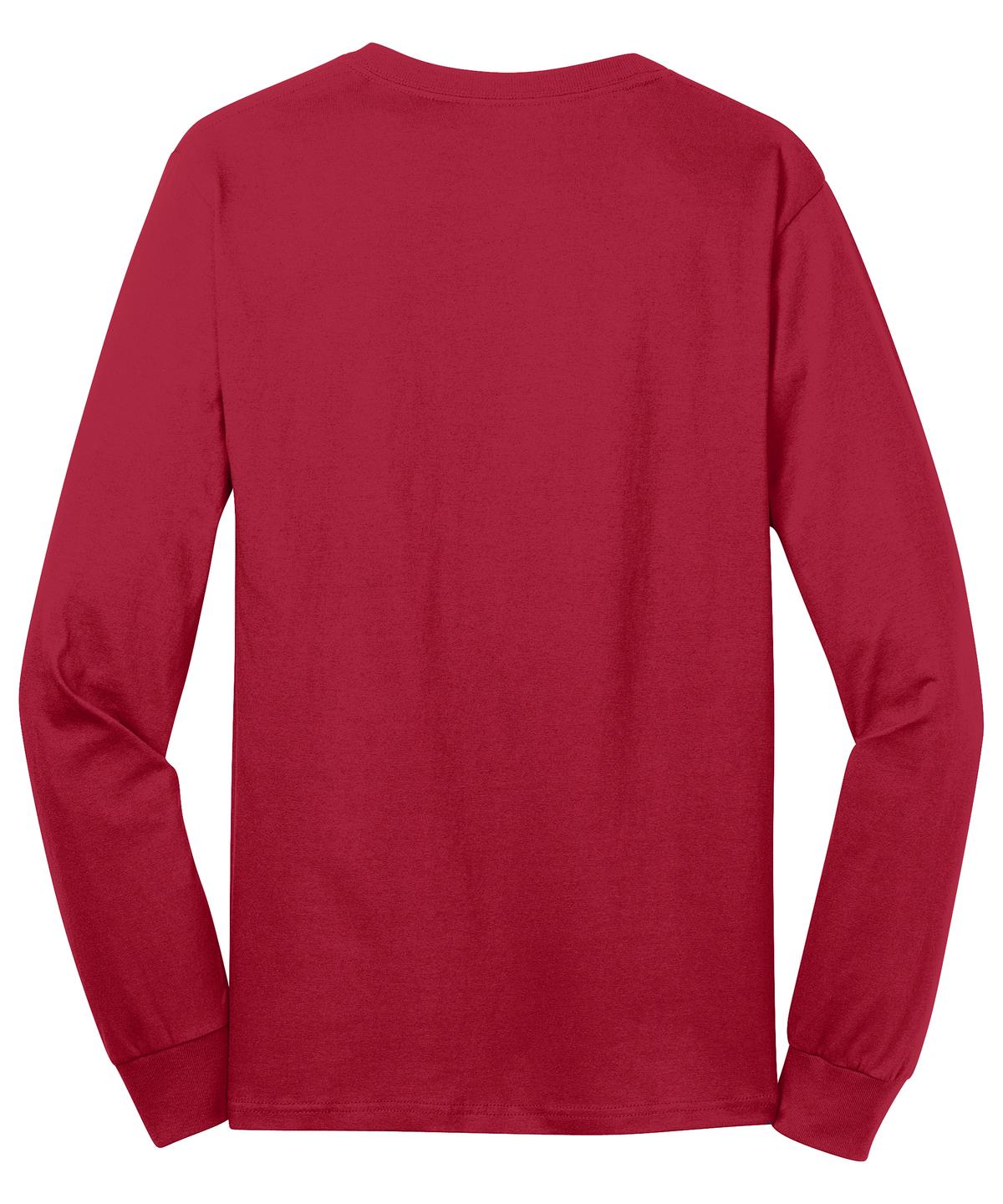 Port & Company Men's Long Sleeve Core Cotton Tee Mens Apparel Shirts & Tops