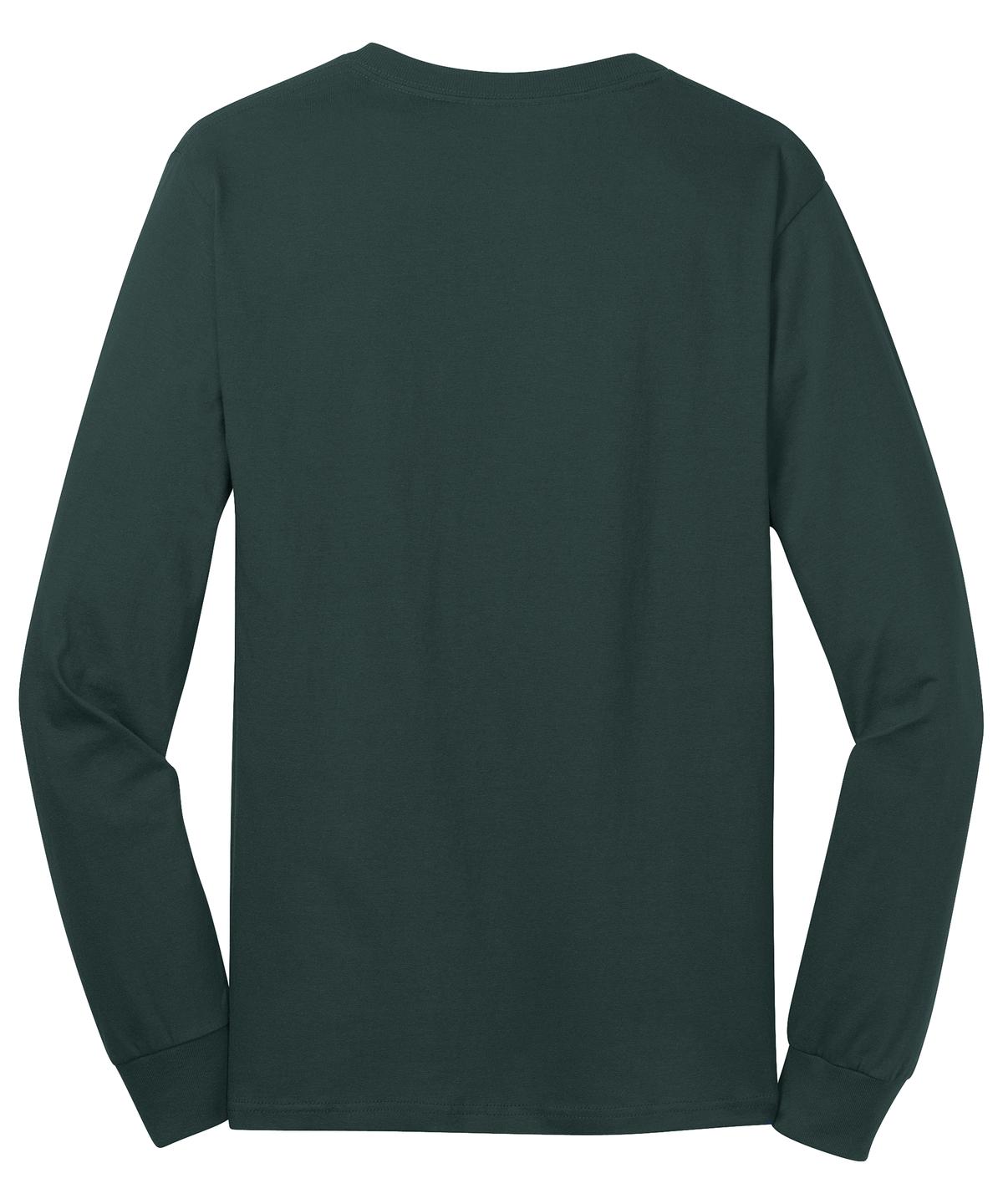 Port & Company Men's Long Sleeve Core Cotton Tee Mens Apparel Shirts & Tops