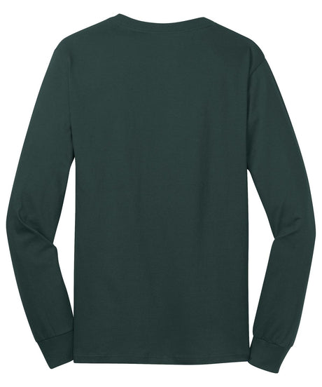 Port & Company Men's Long Sleeve Core Cotton Tee Mens Apparel Shirts & Tops