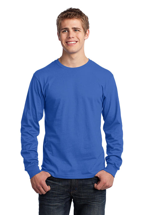 Port & Company Men's Long Sleeve Core Cotton Tee Mens Apparel Shirts & Tops