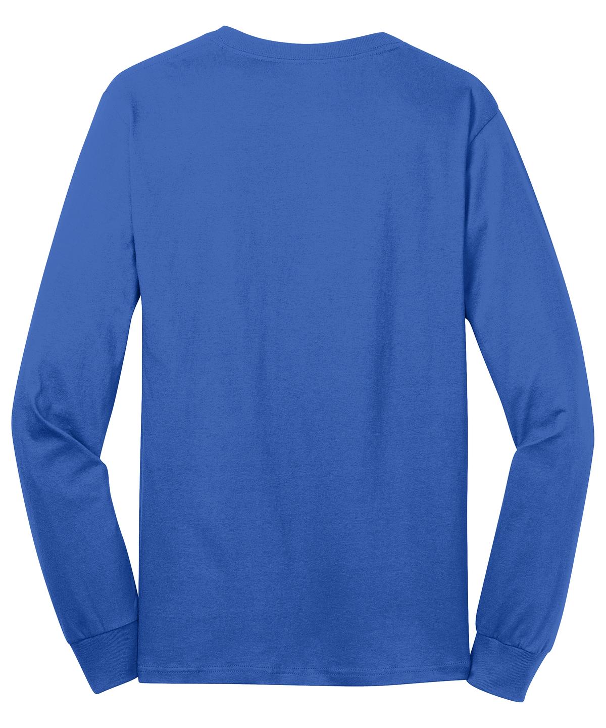 Port & Company Men's Long Sleeve Core Cotton Tee Mens Apparel Shirts & Tops