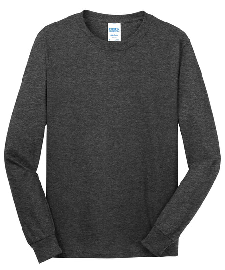 Port & Company Men's Long Sleeve Core Cotton Tee Mens Apparel Shirts & Tops