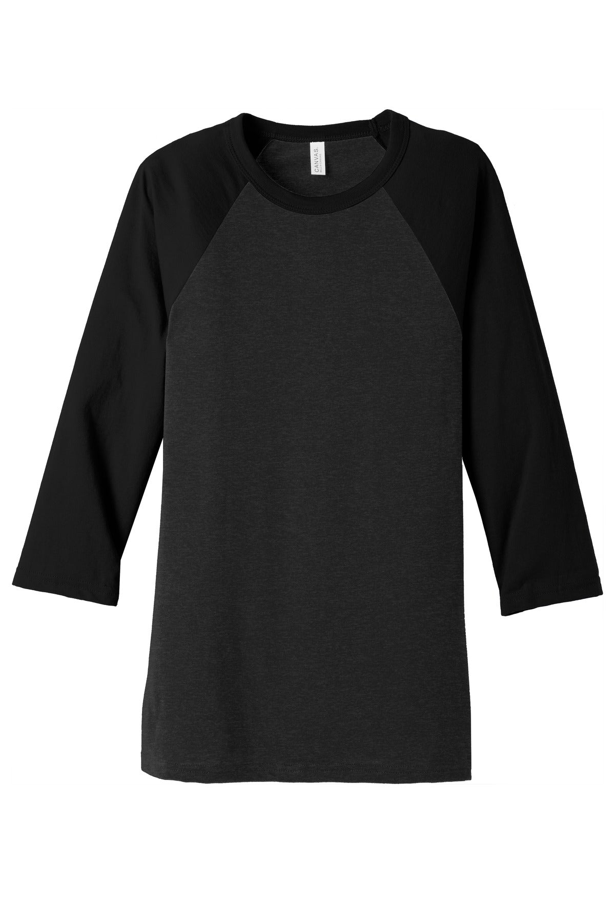 BELLA+CANVAS Men's 3/4-Sleeve Baseball Tee. BC3200 Mens Apparel Shirts & Tops