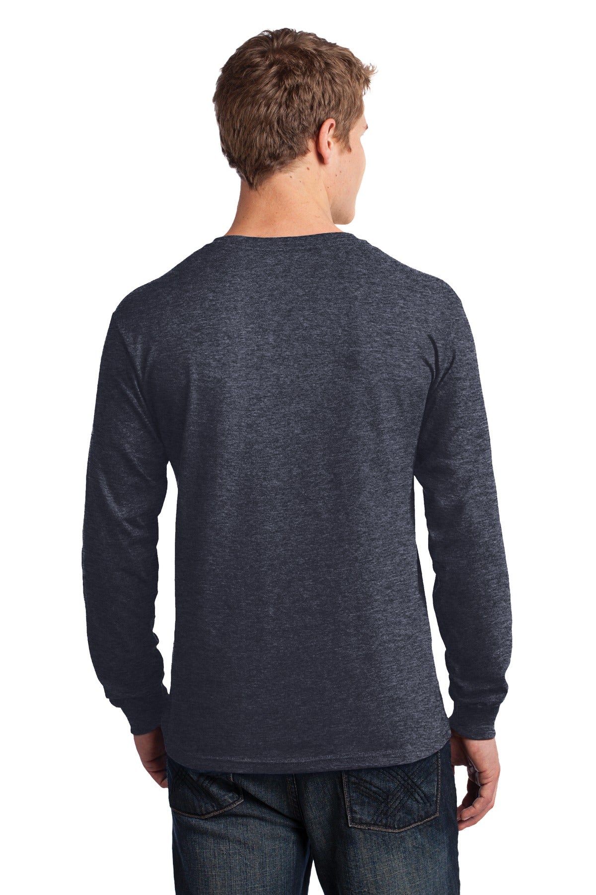 Port & Company Men's Long Sleeve Core Cotton Tee Mens Apparel Shirts & Tops