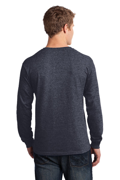 Port & Company Men's Long Sleeve Core Cotton Tee Mens Apparel Shirts & Tops