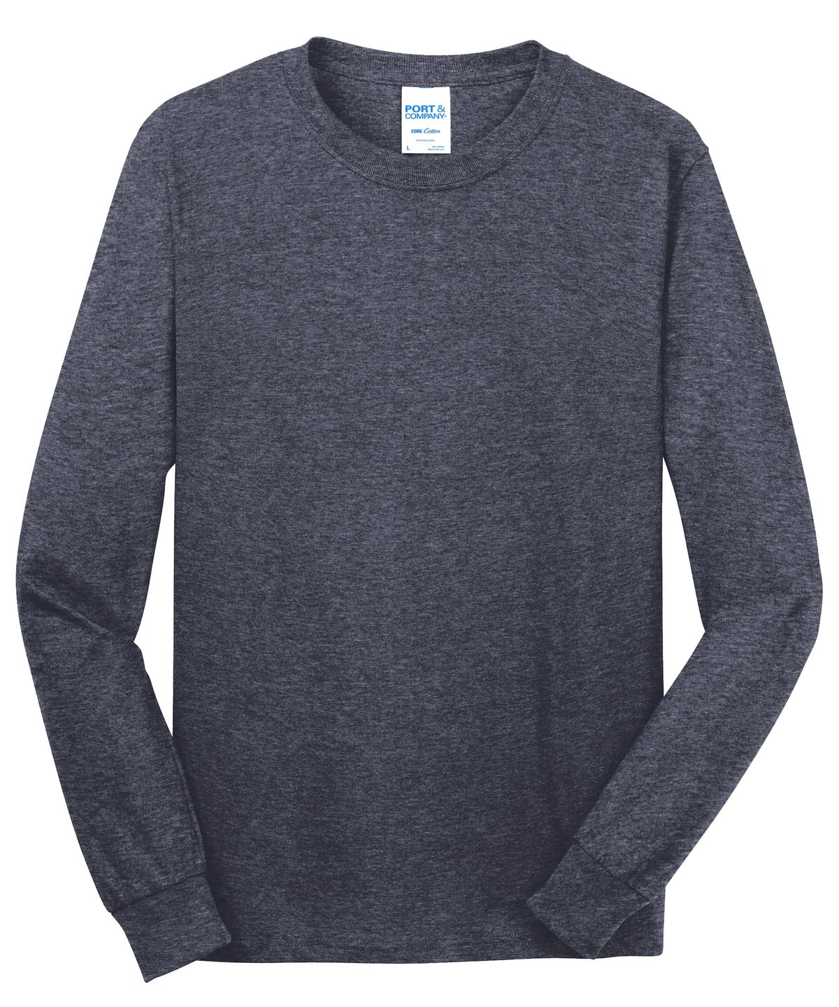 Port & Company Men's Long Sleeve Core Cotton Tee Mens Apparel Shirts & Tops