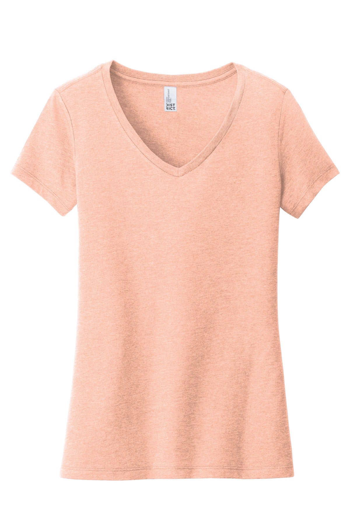 District Women's Very Important Tee V-Neck. DT6503 2 of 2 Womens Apparel Shirts & Tops
