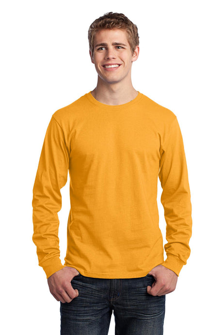 Port & Company Men's Long Sleeve Core Cotton Tee Mens Apparel Shirts & Tops