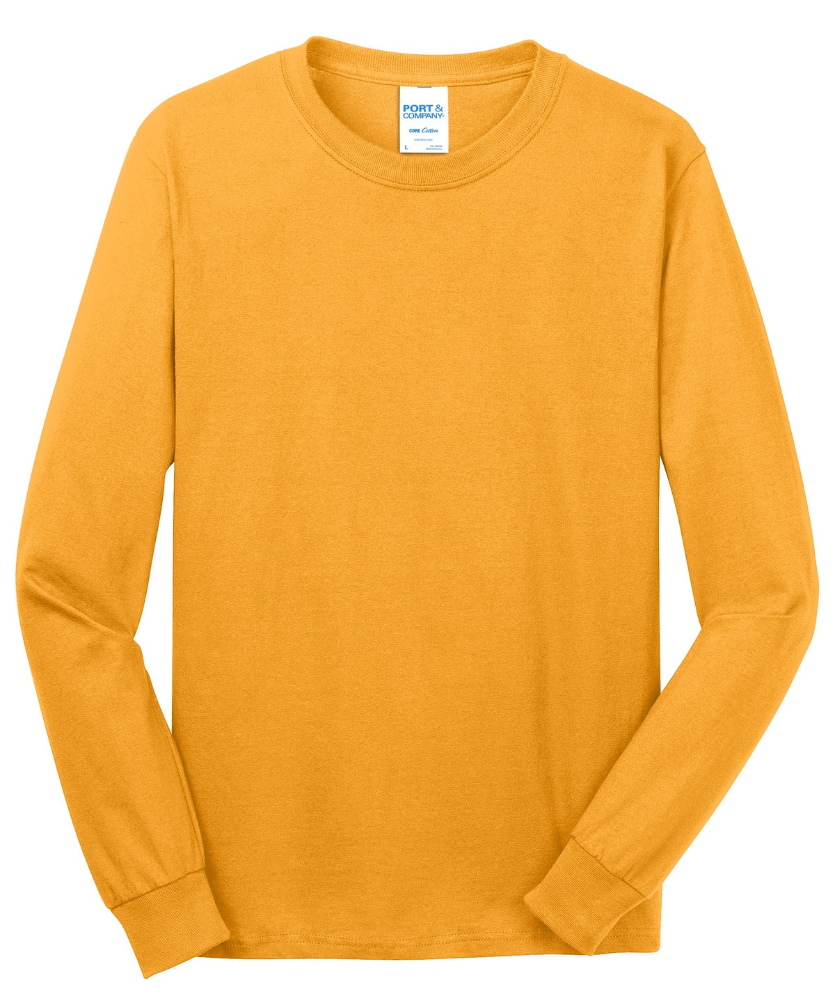 Port & Company Men's Long Sleeve Core Cotton Tee Mens Apparel Shirts & Tops