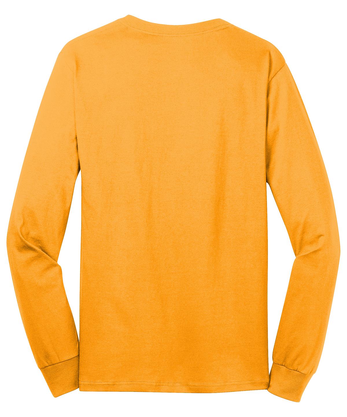 Port & Company Men's Long Sleeve Core Cotton Tee Mens Apparel Shirts & Tops