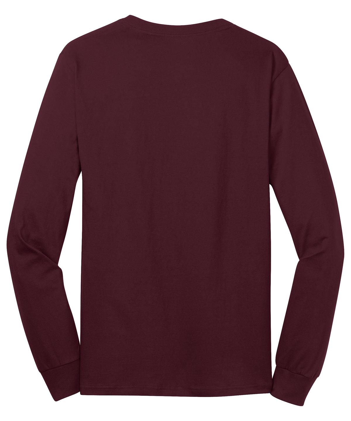 Port & Company Men's Long Sleeve Core Cotton Tee Mens Apparel Shirts & Tops