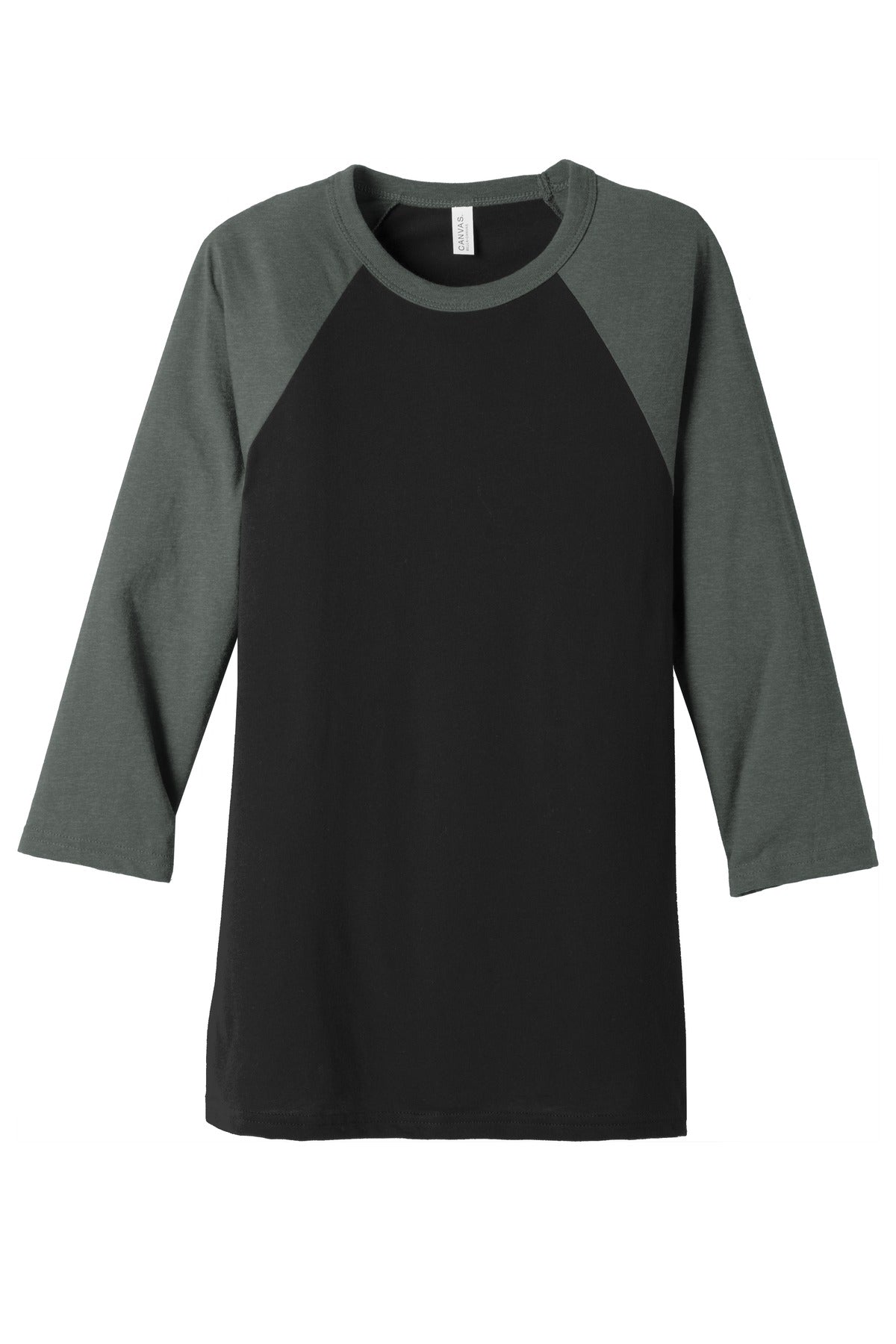 BELLA+CANVAS Men's 3/4-Sleeve Baseball Tee. BC3200 Mens Apparel Shirts & Tops