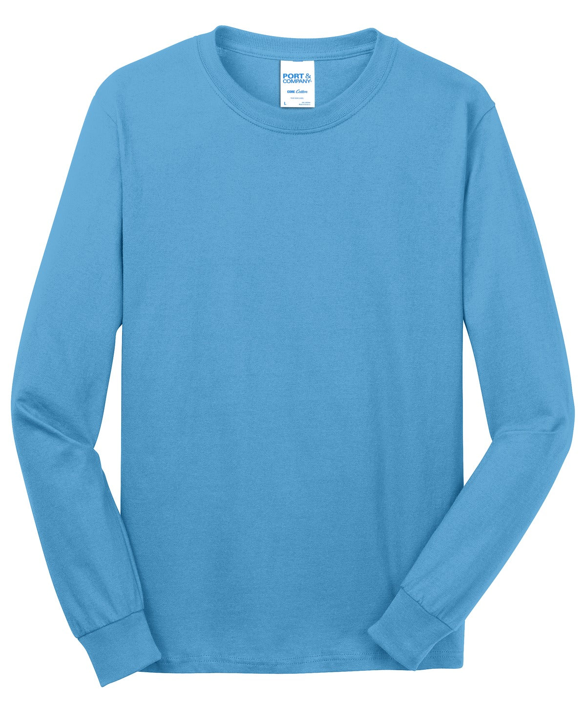 Port & Company Men's Long Sleeve Core Cotton Tee Mens Apparel Shirts & Tops