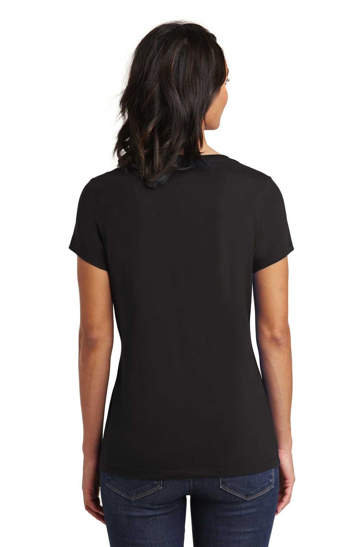 District Women's Very Important Tee V-Neck. DT6503 2 of 2 Womens Apparel Shirts & Tops