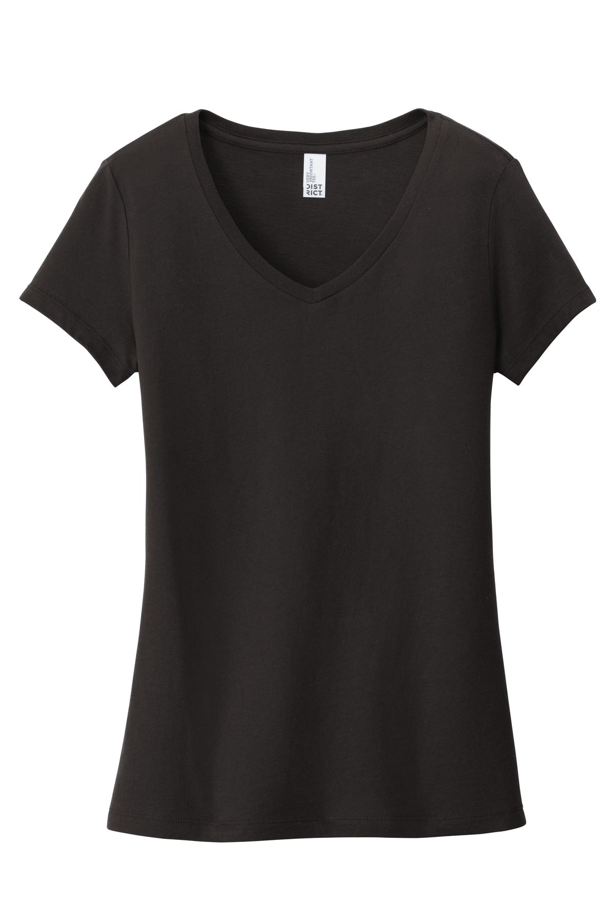 District Women's Very Important Tee V-Neck. DT6503 2 of 2 Womens Apparel Shirts & Tops