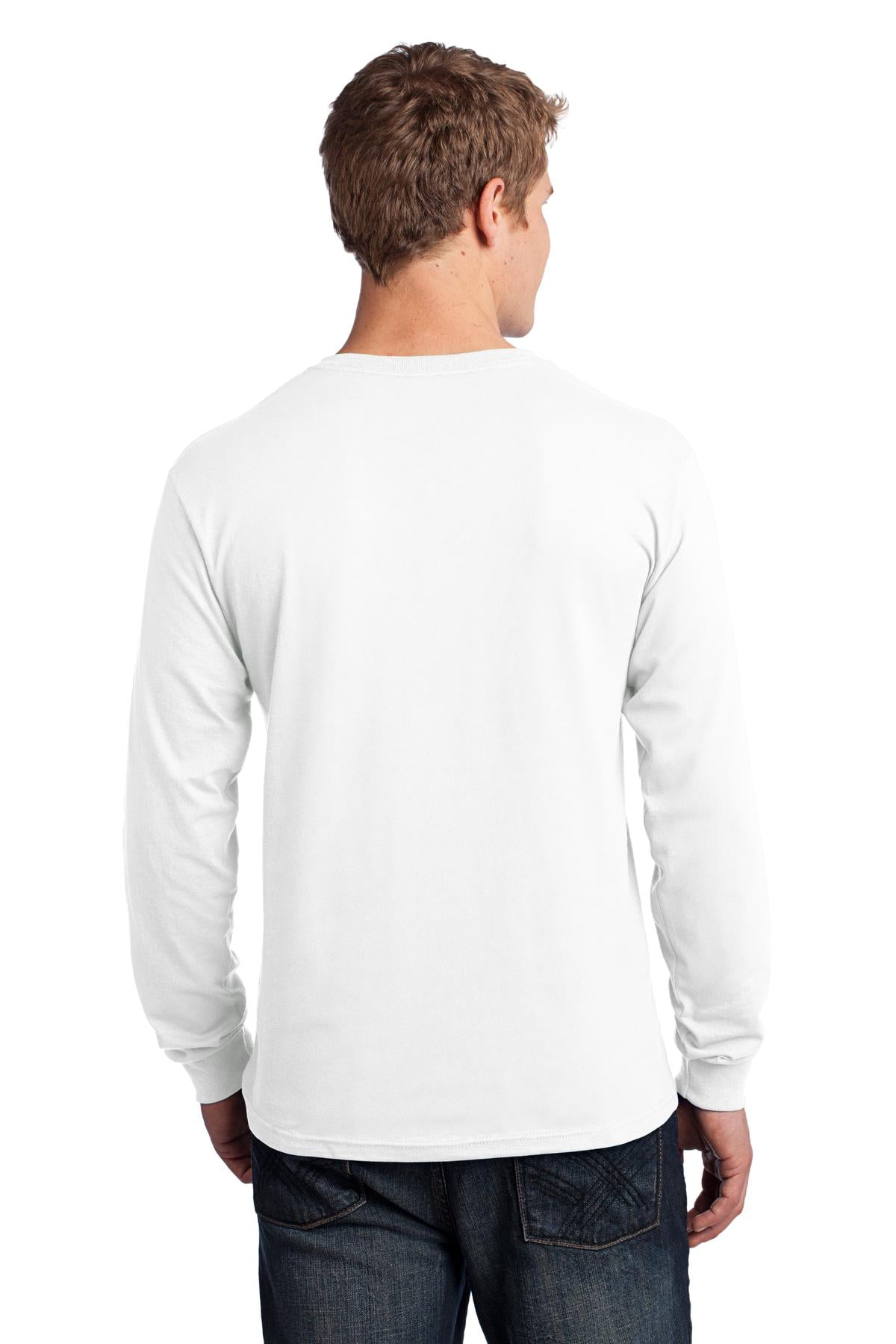 Port & Company Men's Long Sleeve Core Cotton Tee Mens Apparel Shirts & Tops
