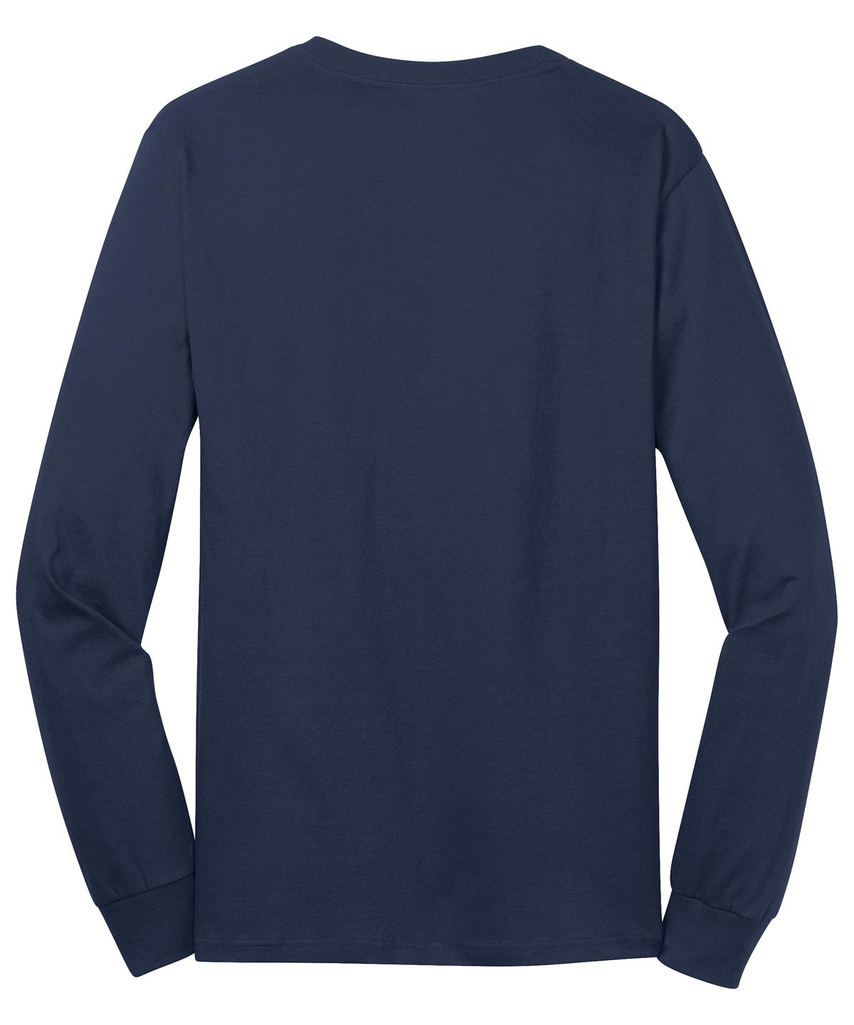 Port & Company Men's Long Sleeve Core Cotton Tee Mens Apparel Shirts & Tops