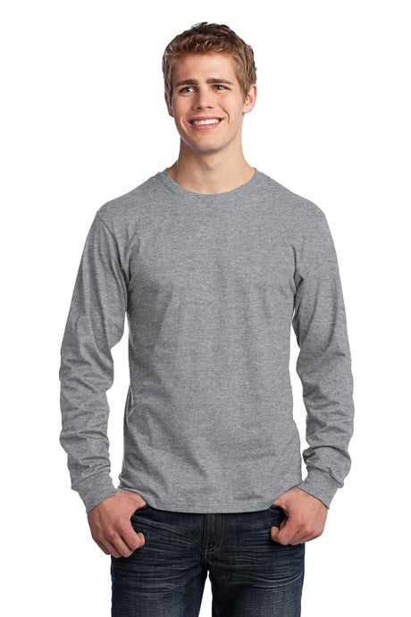 Port & Company Men's Long Sleeve Core Cotton Tee Mens Apparel Shirts & Tops