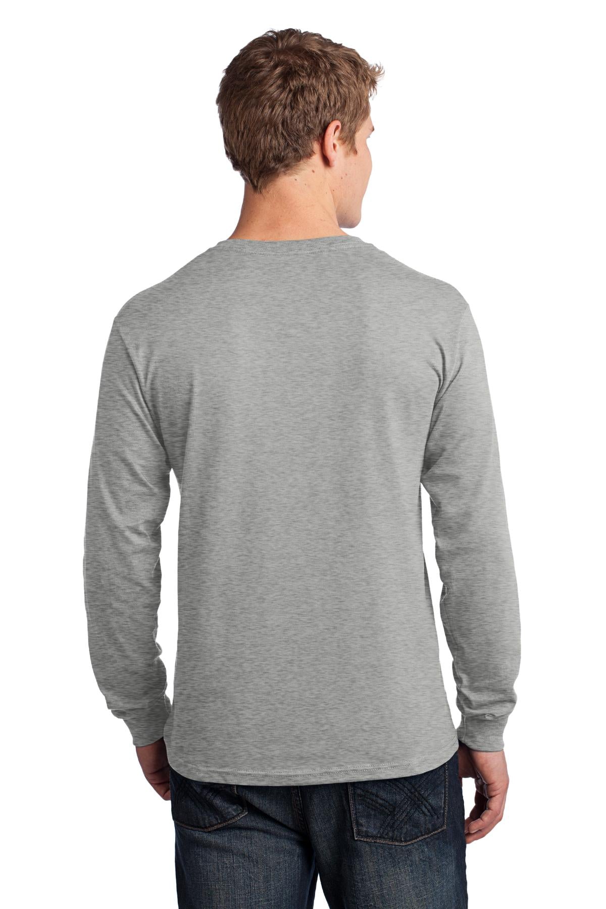 Port & Company Men's Long Sleeve Core Cotton Tee Mens Apparel Shirts & Tops