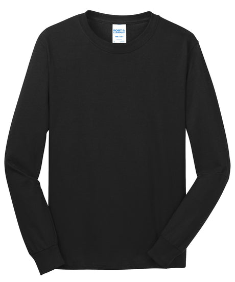 Port & Company Men's Long Sleeve Core Cotton Tee Mens Apparel Shirts & Tops