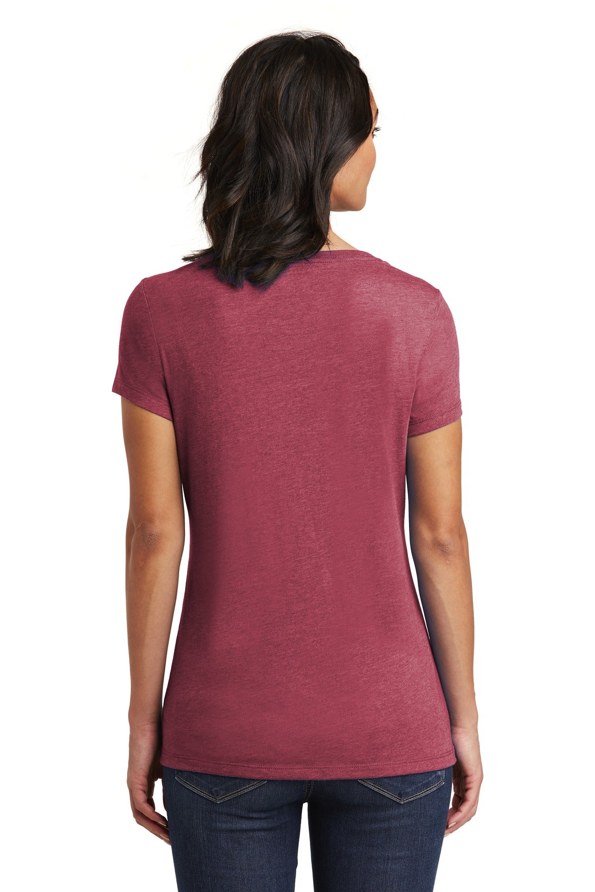 District Women's Very Important Tee V-Neck. DT6503 2 of 2 Womens Apparel Shirts & Tops