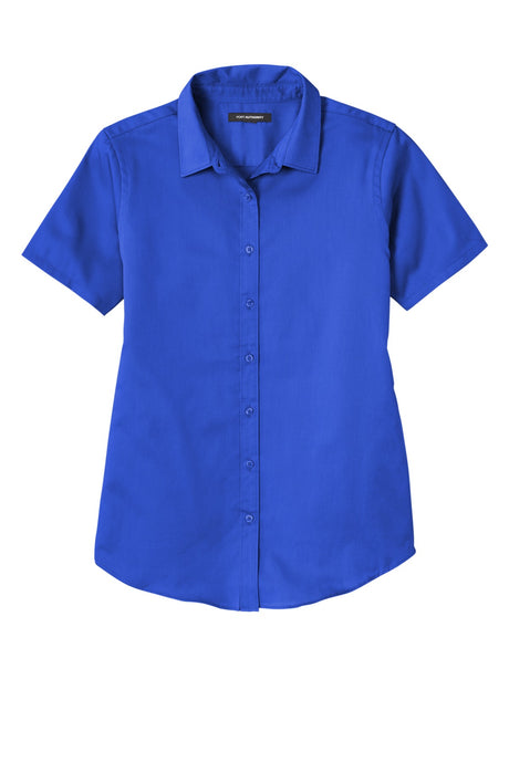 Port Authority Women's Short Sleeve SuperPro ReactTwill Shirt. LW809 1 of 2 Womens Apparel Shirts & Tops