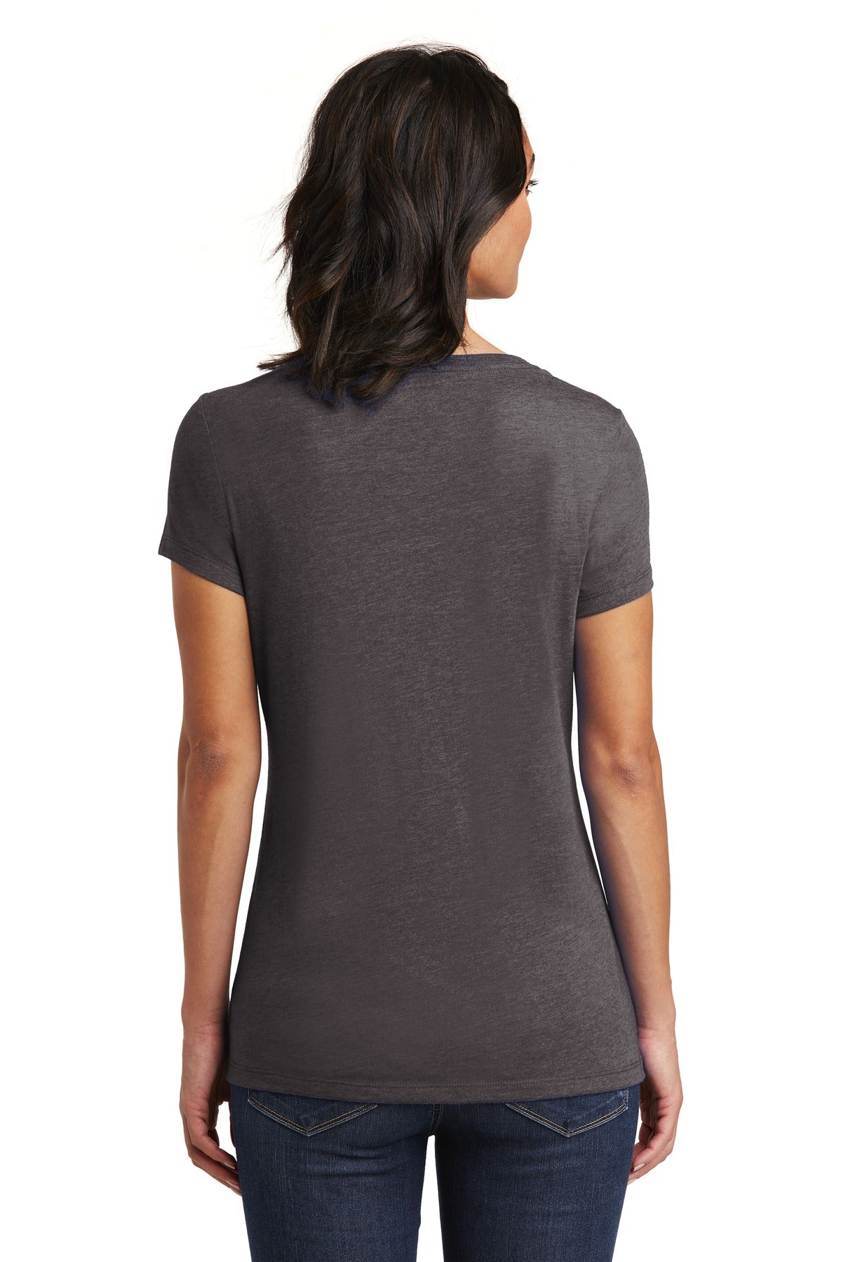 District Women's Very Important Tee V-Neck. DT6503 2 of 2 Womens Apparel Shirts & Tops