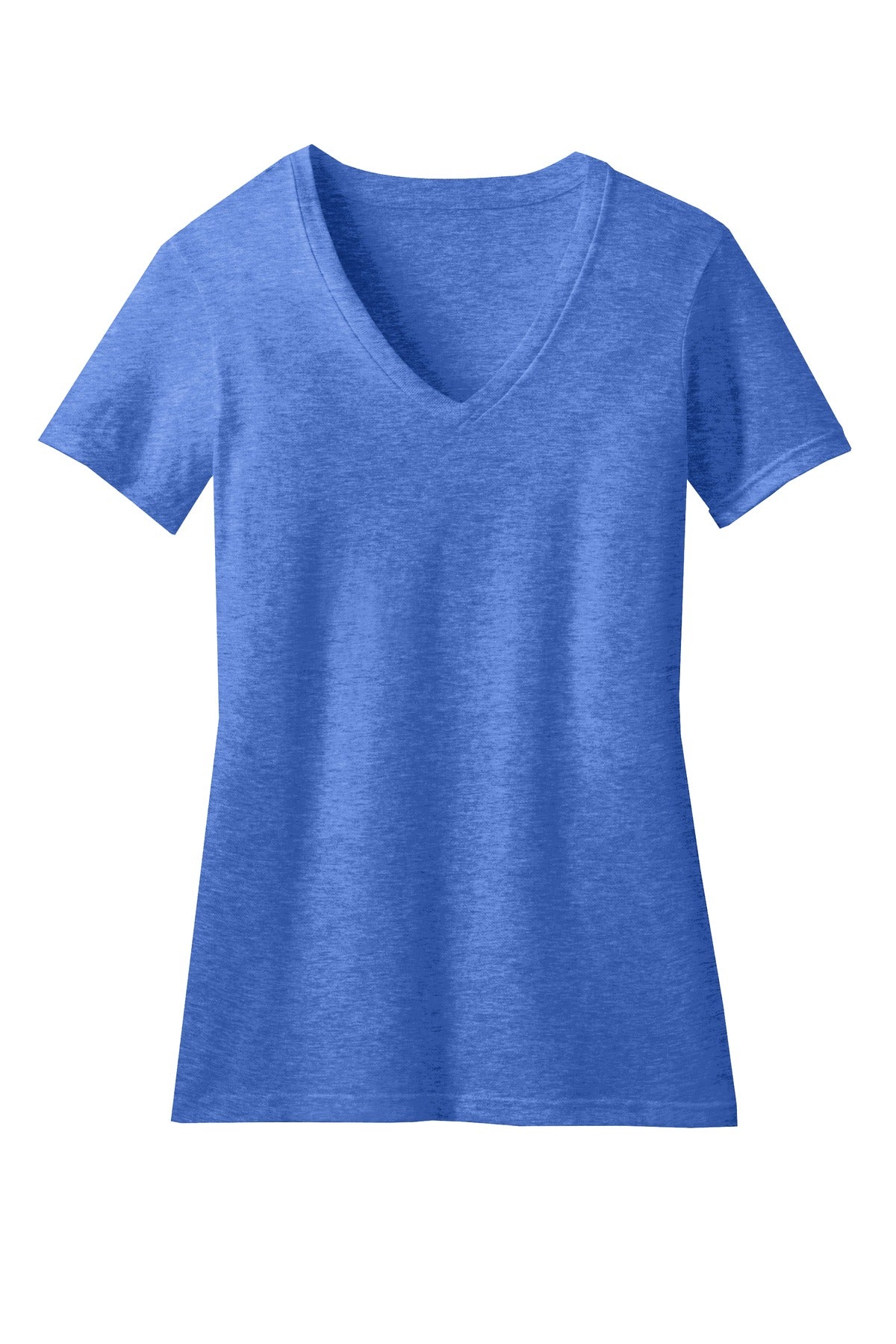 District Women's Perfect Blend V-Neck Tee. DM1190L District
