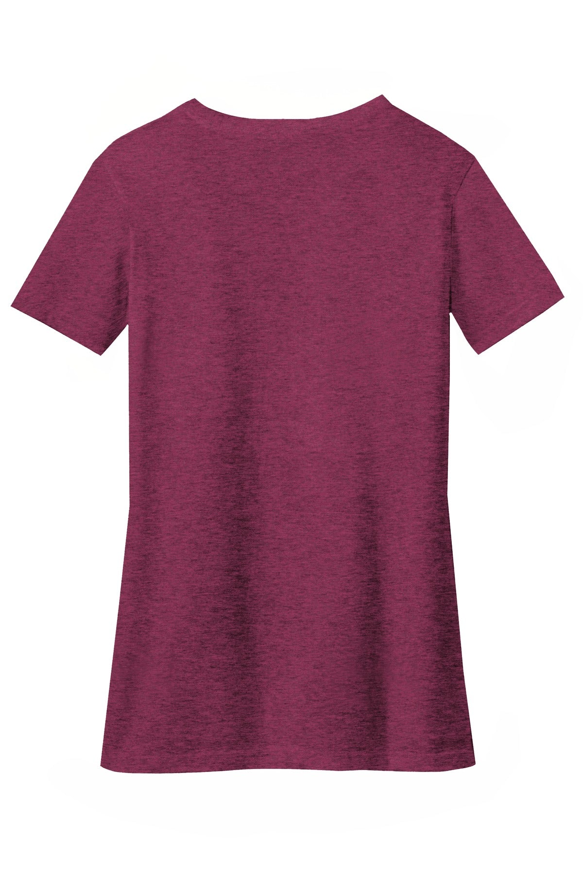 District Women's Perfect Blend V-Neck Tee. DM1190L 2 of 2 Womens Apparel Shirts & Tops