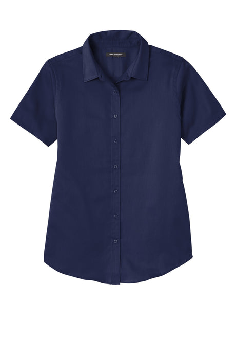 Port Authority Women's Short Sleeve SuperPro ReactTwill Shirt. LW809 1 of 2 Womens Apparel Shirts & Tops