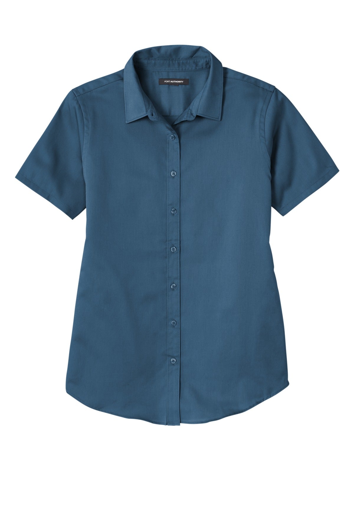 Port Authority Ladies Short Sleeve SuperPro React Twill Shirt. LW809