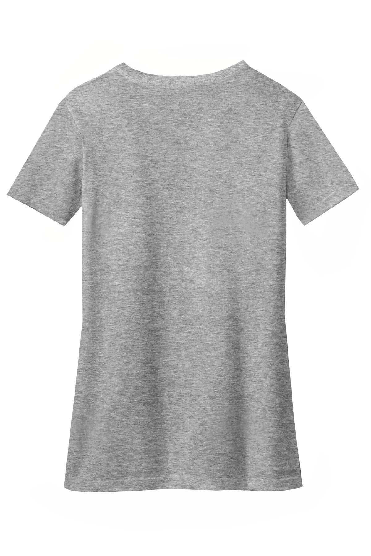 District Women's Perfect Blend V-Neck Tee. DM1190L 2 of 2 Womens Apparel Shirts & Tops